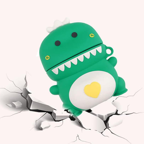 For Apple AirPods 1st 2016 AirPods 2nd 2019 Case Cover Dinosaur