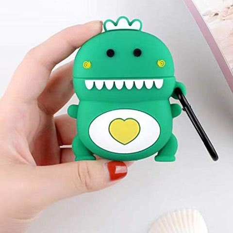 For Apple AirPods 1st 2016 AirPods 2nd 2019 Case Cover Dinosaur