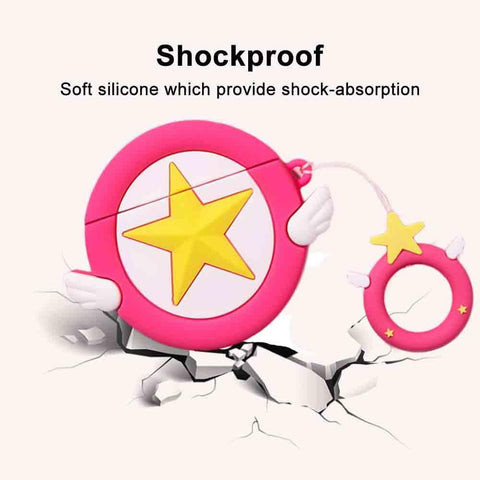 For Apple AirPods Pro 1st 2019 Case Cover Star