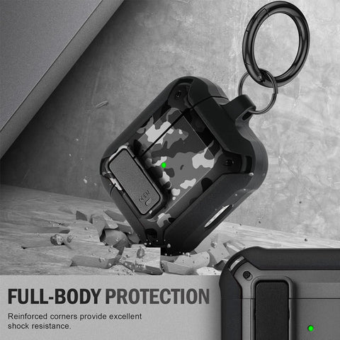 For Apple AirPods 3rd 2021 Military Hybrid Case Cover