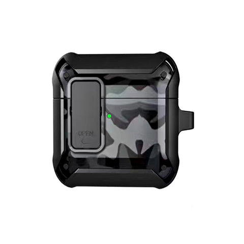 For Apple AirPods 1st 2016 AirPods 2nd 2019 Military Hybrid Case Cover