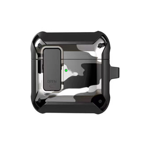 For Apple AirPods 1st 2016 AirPods 2nd 2019 Military Hybrid Case Cover