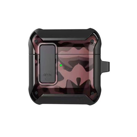For Apple AirPods 1st 2016 AirPods 2nd 2019 Military Hybrid Case Cover