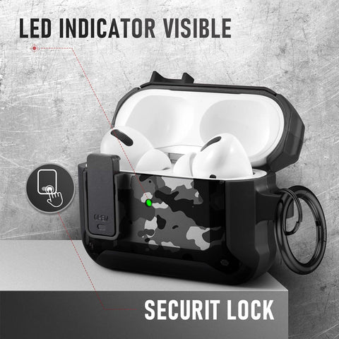 For Apple AirPods Pro 2nd 2019 Military Hybrid Case Cover