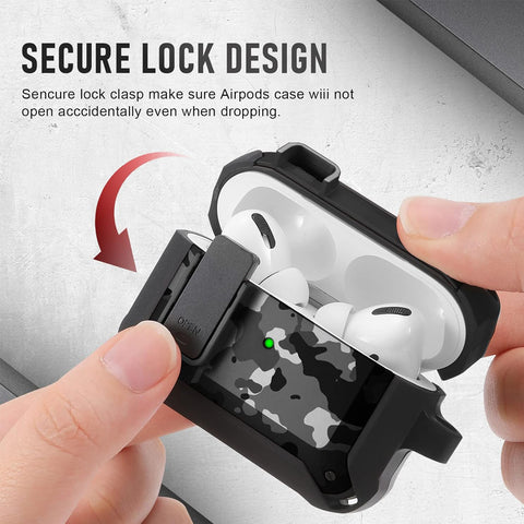 For Apple AirPods Pro 2nd 2019 Military Hybrid Case Cover