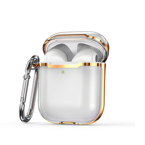 For Apple AirPods 1st 2016 AirPods 2nd 2019 Transparent Jelly Soft Case Cover