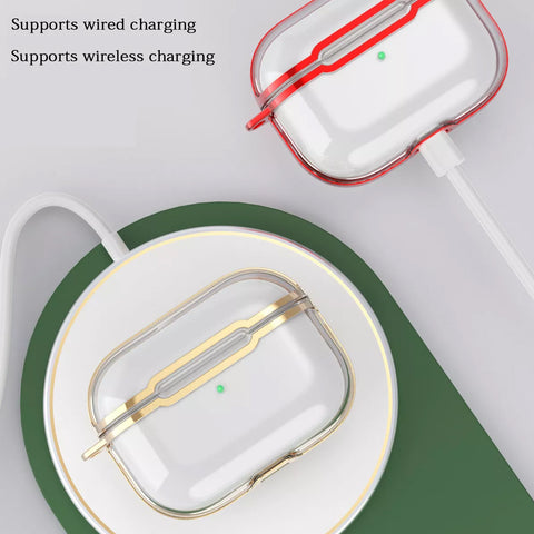 For Apple AirPods Pro 2nd 2019 Transparent Jelly Soft Case Cover
