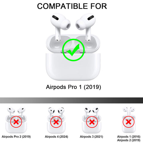 For Apple AirPods Pro 1st 2019 Case Cover Avocado