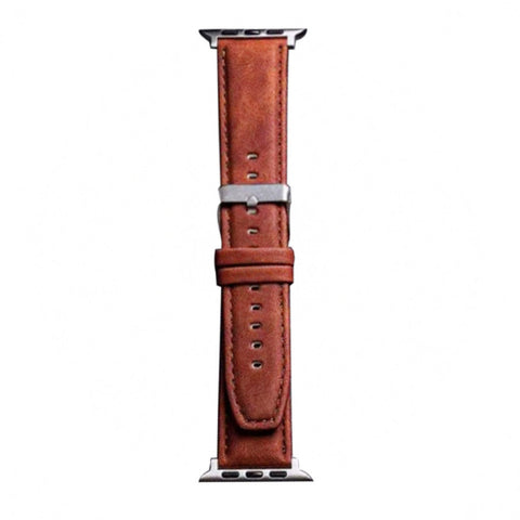 38mm 40mm 41mm PU Leather Replacemen Bands For Apple Watch Series