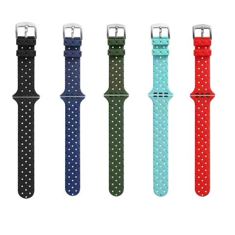 38mm 40mm 41mm Soft Silicone Sport Replacemen Bands For Apple Watch Series