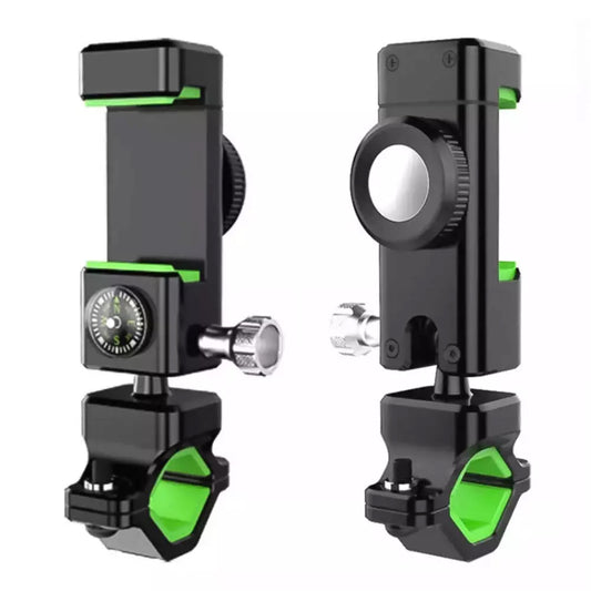 Phone Holder Handlebar Mount, for Motorcycle MTB Bike Bicycle GPS, with LED lights, BKMT02