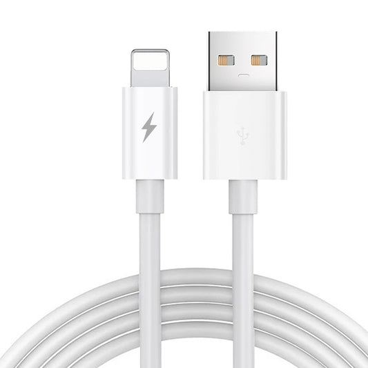 10ft / 3m USB-A Fast Charging Cable for iPhone Quick Data Sync Cord