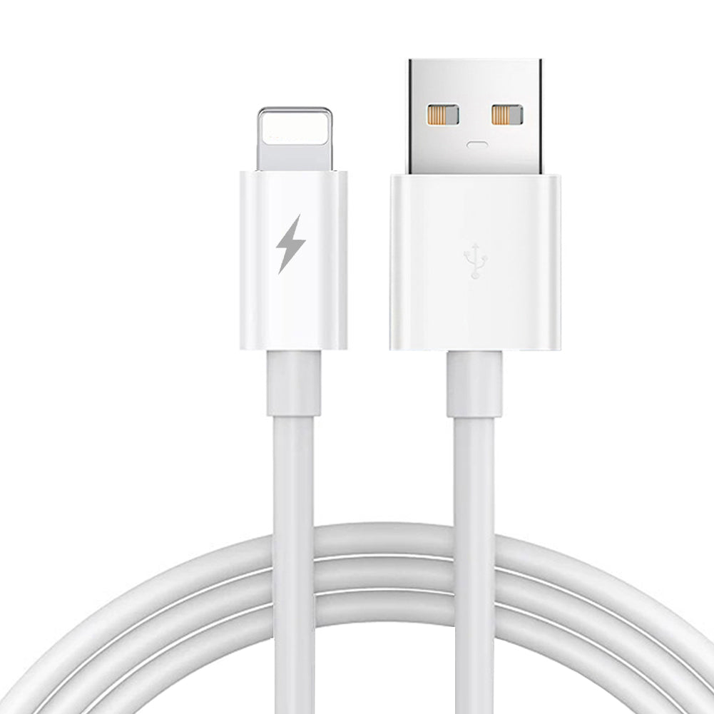 5ft / 1.5m USB-A Fast Charging Cable for iPhone Quick Data Sync Cord
