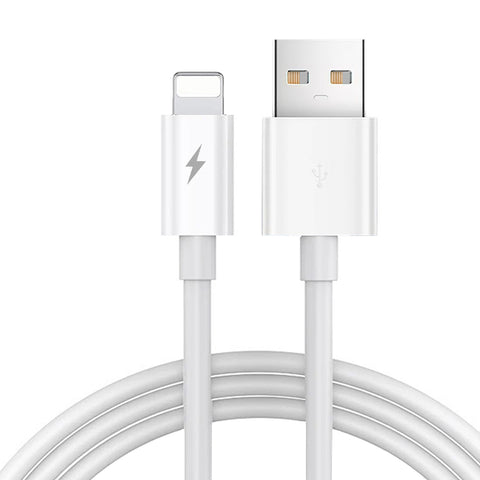 5ft / 1.5m USB-A Fast Charging Cable for iPhone Quick Data Sync Cord