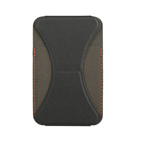 Cell Phone Stick-on ID Credit Card Holder with Stand Wallet Sleeve Pouch