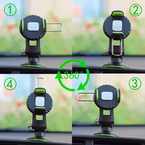 Car Phone Holder Mount for Car Windshield Dashboard CHD02
