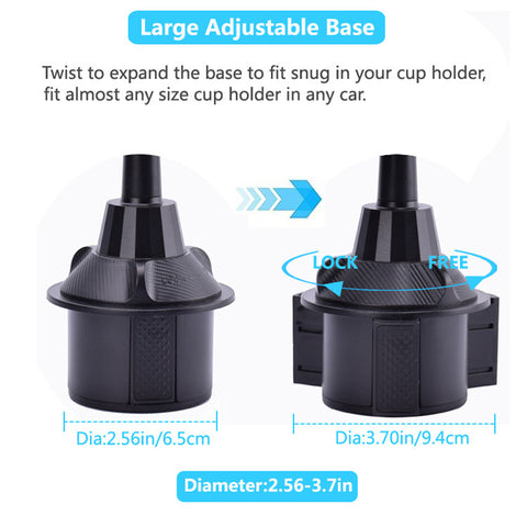 Car Cup Holder Phone Mount CHD12