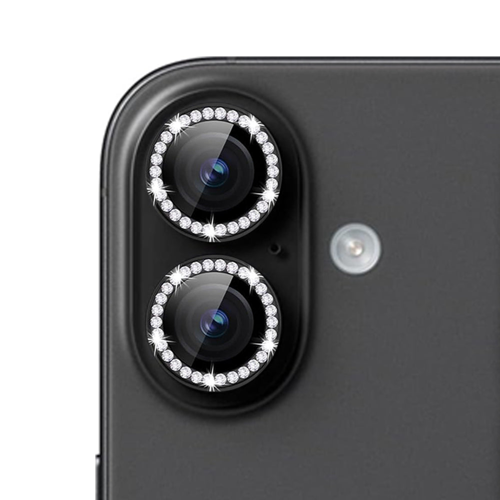 For iPhone 16 Plus Single Colorful Camera Lens Tempered Glass Screen Protector