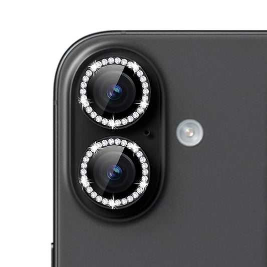 For iPhone 16 Plus Single Colorful Camera Lens Tempered Glass Screen Protector