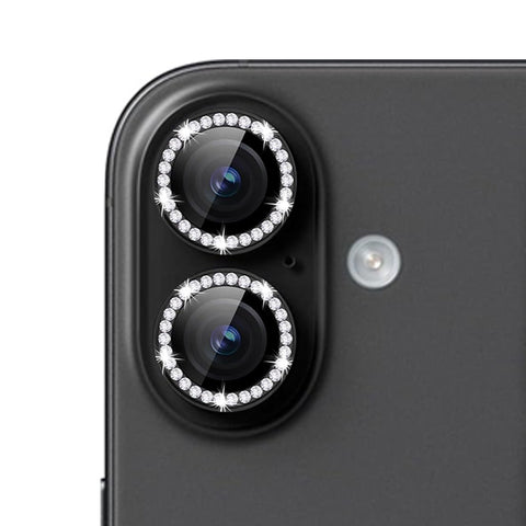 For iPhone 16 Plus Single Colorful Camera Lens Tempered Glass Screen Protector
