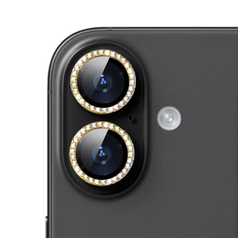 For iPhone 16 Plus Single Colorful Camera Lens Tempered Glass Screen Protector