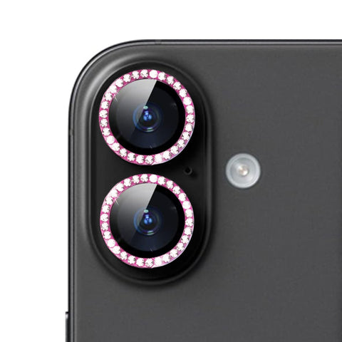 For iPhone 16 Plus Single Colorful Camera Lens Tempered Glass Screen Protector