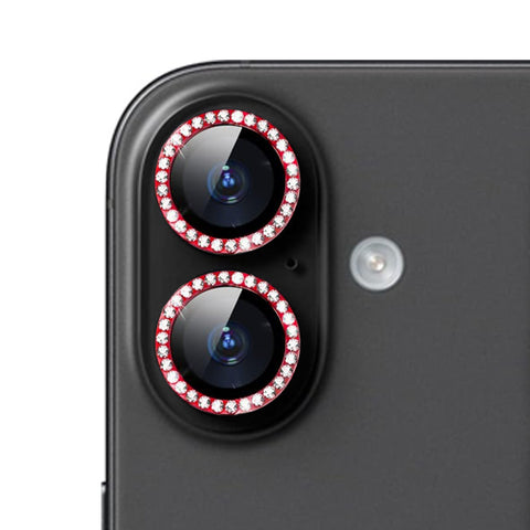For iPhone 16 Plus Single Colorful Camera Lens Tempered Glass Screen Protector