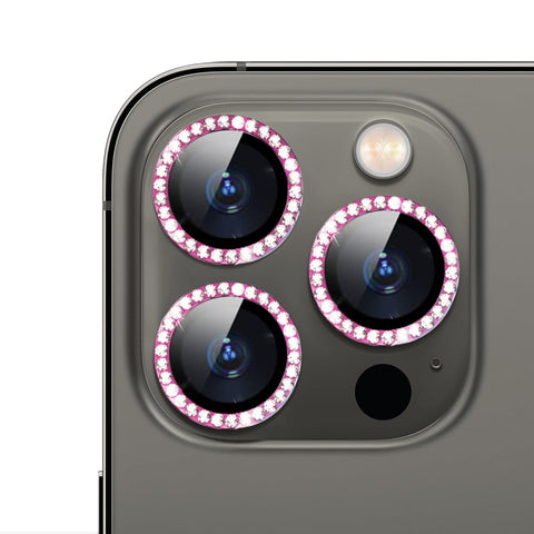 For iPhone 16 Pro Single Colorful Camera Lens Tempered Glass Screen Protector