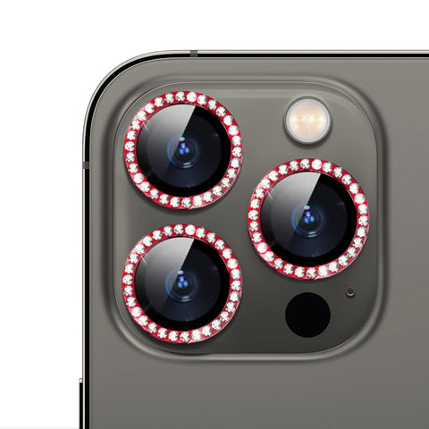 For iPhone 16 Pro Single Colorful Camera Lens Tempered Glass Screen Protector