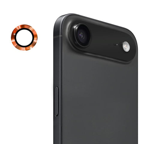 For iPhone 17 Air Single Metal Ring Camera Lens Tempered Glass Screen Protector CMA002