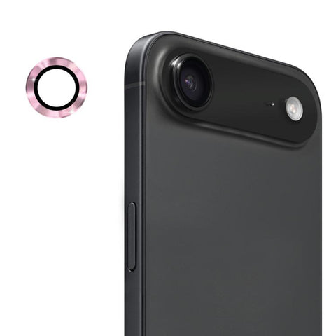 For iPhone 17 Air Single Metal Ring Camera Lens Tempered Glass Screen Protector CMA002