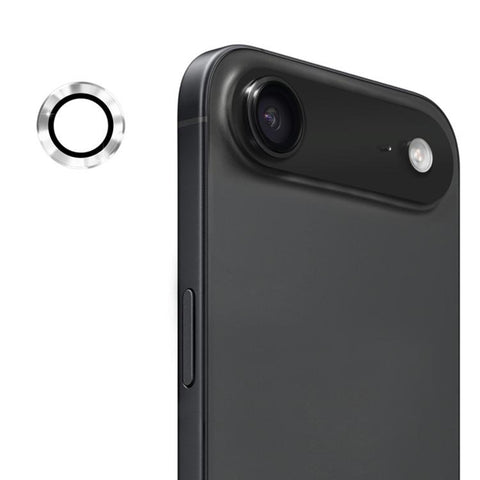 For iPhone 17 Air Single Metal Ring Camera Lens Tempered Glass Screen Protector CMA002