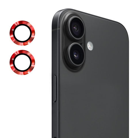 For iPhone 17 Single Metal Ring Camera Lens Tempered Glass Screen Protector CMA002