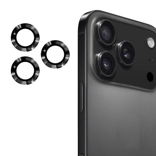 For iPhone 17 Pro Single Metal Ring Camera Lens Tempered Glass Screen Protector CMA002