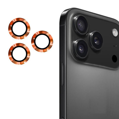For iPhone 17 Pro Single Metal Ring Camera Lens Tempered Glass Screen Protector CMA002