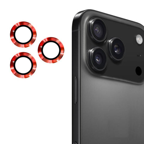 For iPhone 17 Pro Single Metal Ring Camera Lens Tempered Glass Screen Protector CMA002