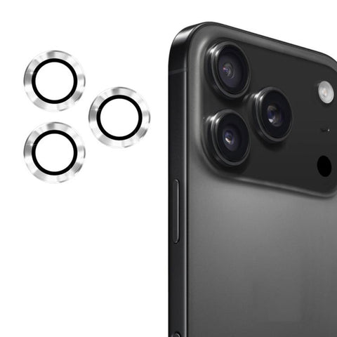 For iPhone 17 Pro Single Metal Ring Camera Lens Tempered Glass Screen Protector CMA002