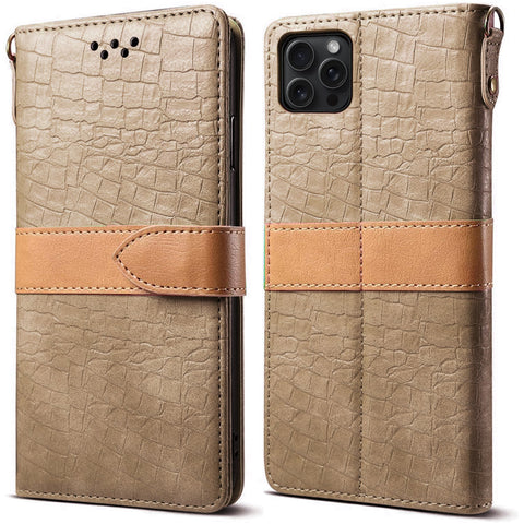 For iPhone 11 Pro Max Case Leather Flip Wallet Cover FWC100