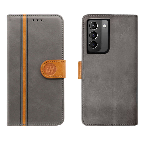 For Galaxy S21 Plus Case Leather Flip Wallet Cover FWC104
