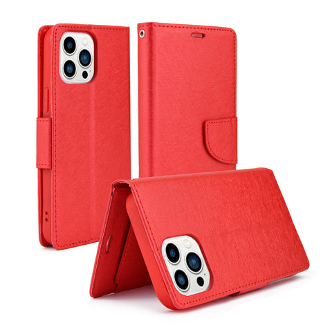 For iPhone 12 Pro Max Case Leather Flip Wallet Cover FWC120