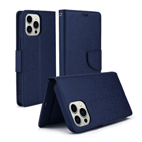 For iPhone 12 Pro Max Case Leather Flip Wallet Cover FWC120