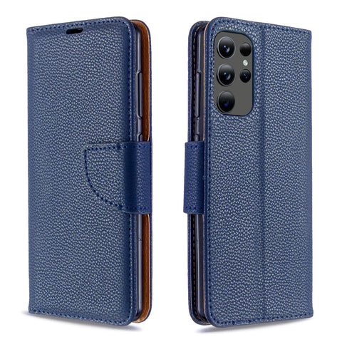 For Galaxy S24 Ultra Case Leather Flip Wallet Cover FWC134