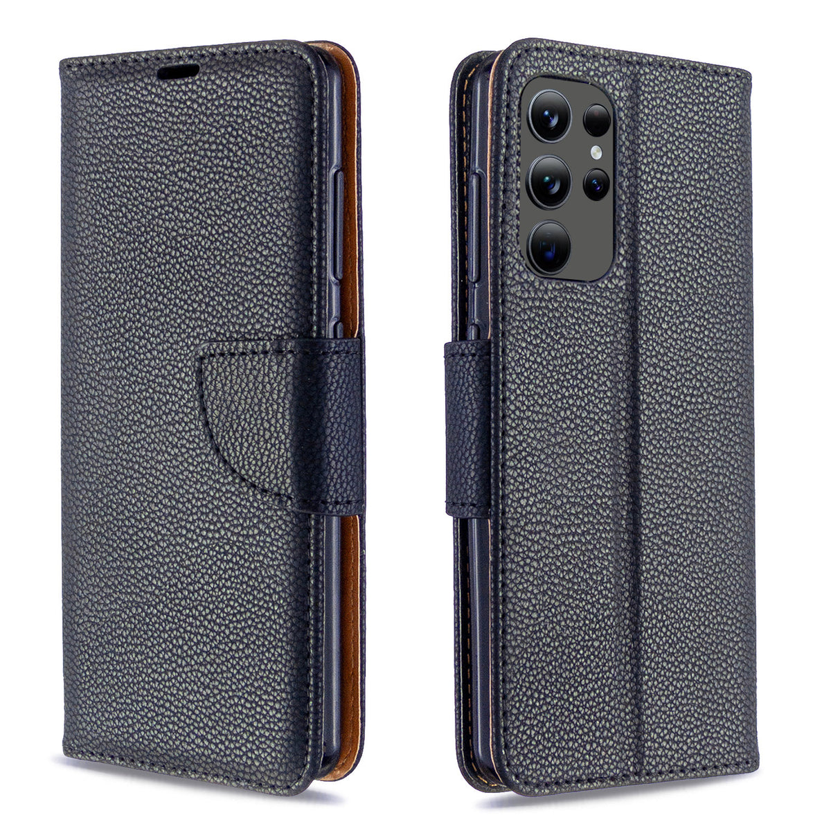 For Galaxy S24 Ultra Case Leather Flip Wallet Cover FWC134