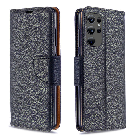 For Galaxy S24 Ultra Case Leather Flip Wallet Cover FWC134