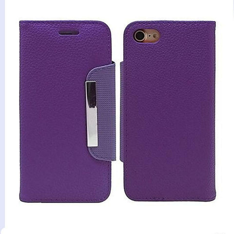 For iPhone 7 iPhone 8 Case Leather Flip Wallet Cover FWC48