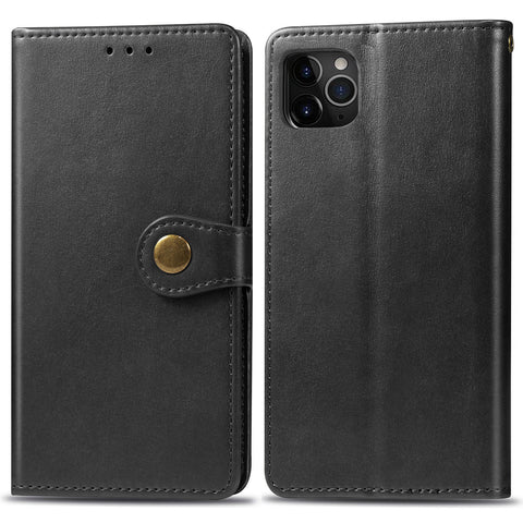For iPhone 11 Pro Case Leather Flip Wallet Cover FWC94
