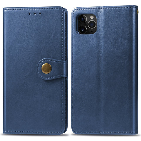 For iPhone 11 Pro Case Leather Flip Wallet Cover FWC94