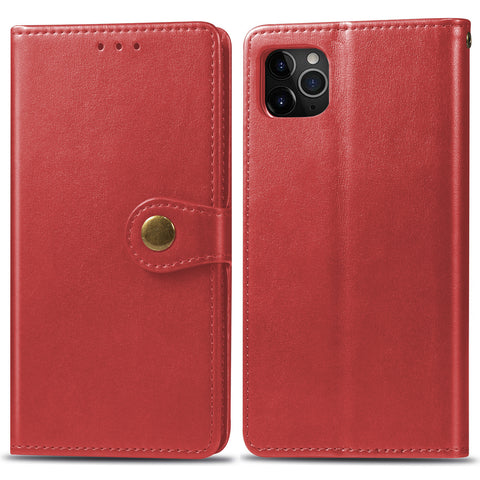 For iPhone 11 Pro Case Leather Flip Wallet Cover FWC94