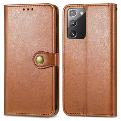 For Galaxy Note 20 Ultra Case Leather Flip Wallet Cover FWC94