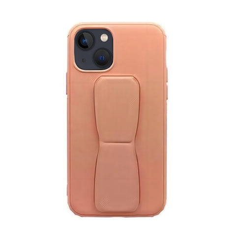 For iPhone 13 Mini Case with Magnetic Fold Stand Hard Cover HDL107